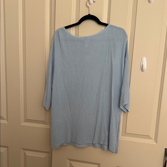 Light Blue Women's Top - Picture 5 of 5